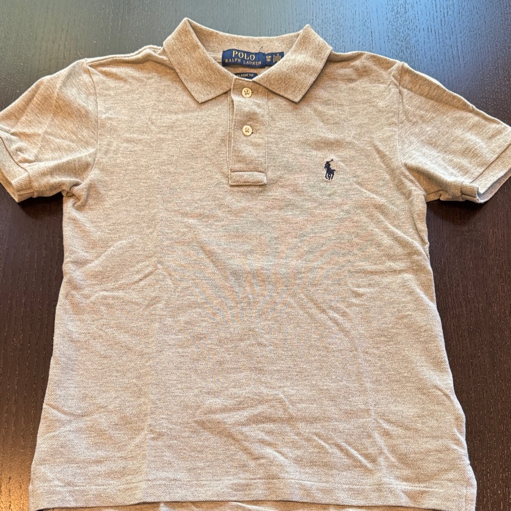 Polo by Ralph Lauren Kids Grey Polo Shirt